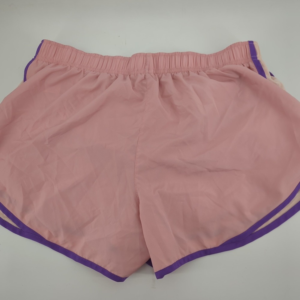 Nike Womens Running Shorts XL Pink DRI-FIT Athletic Workout Gym Performance
